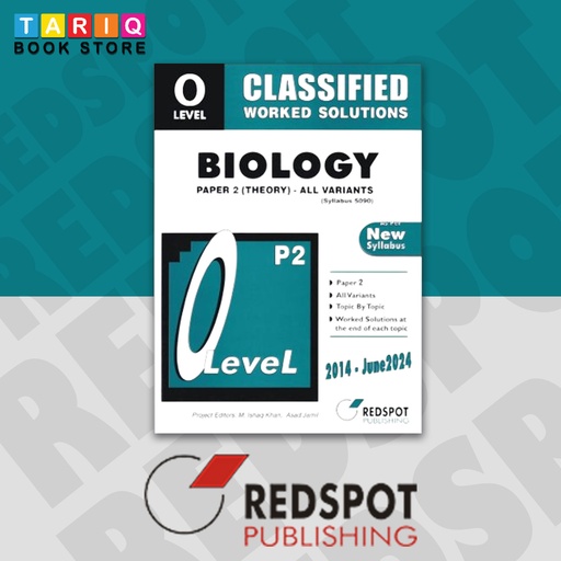 [9789696230717] Redspot O Level Classified Biology P2 All Variants Syllabus 2014 - June 2024