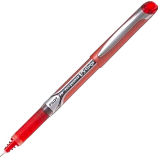 [4902505279706] Pilot Hi-Tecpoint - Red - 0.5mm - V5 Grip
