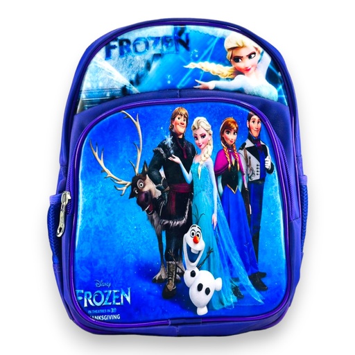 Frozen School Bag For Class Pre Primary - Purple