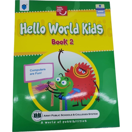 [9789692106139] Hello World Kids Book - 2 - APSACS