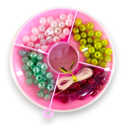 Donut Shaped packing style beads Set