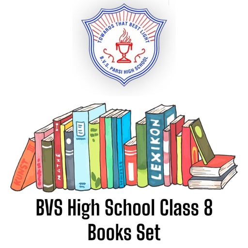 BVS High School Class 8 Books Set