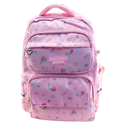 Sanzhibao Design School Bag - Light Pink