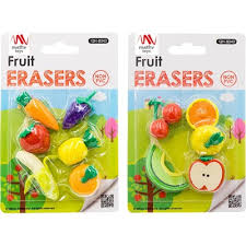 Fruit Eraser Set - No. QH-8343 - QIHAO