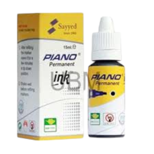 Permanent Ink - Black - Piano