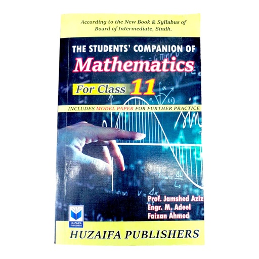[9789696140825] Mathematics For Class 11 Model Paper - Huzaifa Publishers