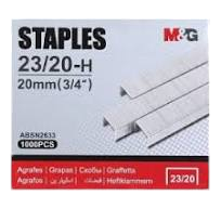 M&G Staples 20mm (ABSN2633) - 23/20-H