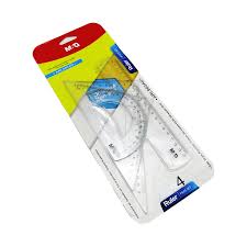 [6942109516614] M&G Ruler 4Pcs Set - ARL960AD