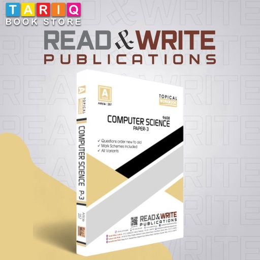 Read & Write A Level Computer Science Paper 3 Topical Workbook (Year: 2015 - 2020) - No. 257