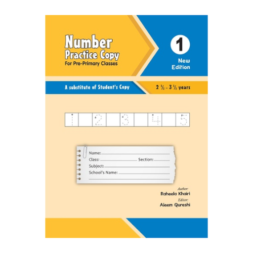 Number Practice Copy 1 (New Edition)