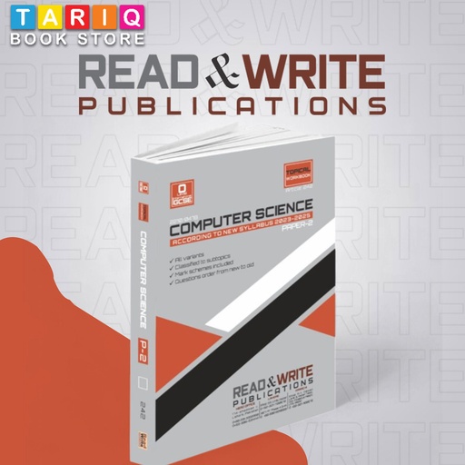 Read & Write O Level Computer Science Paper 2 Work Book Series (Year: 2023 - 2025) - By Editorial Board - No. 242