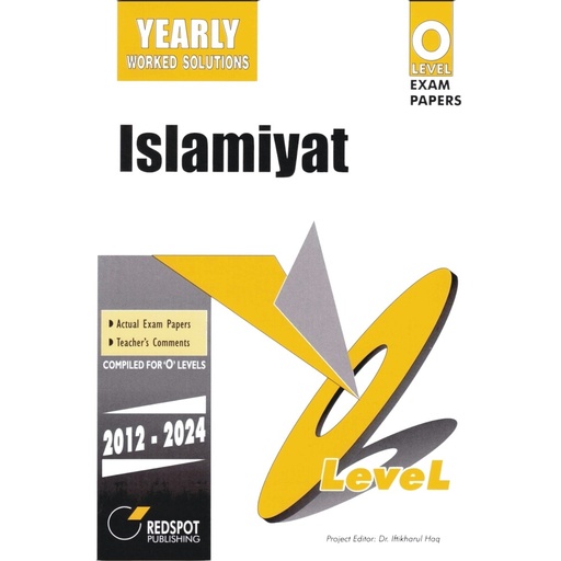 REDSPOT O Level Islamiyat yearly Paper 1 & Paper 2 (Year: 2012-2023) - 2058