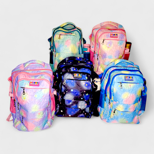 Baoyidan Heart Star School Bag - Multi Colours