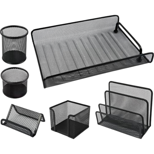 [6970873981239] Metal Office Set of 6 Pcs ECO Classic DG-63580