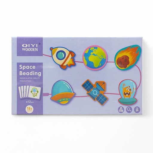 Space Beading With 12 Cards 698