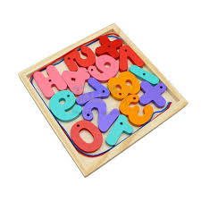Number And Alphabet Lacing Tray LAS