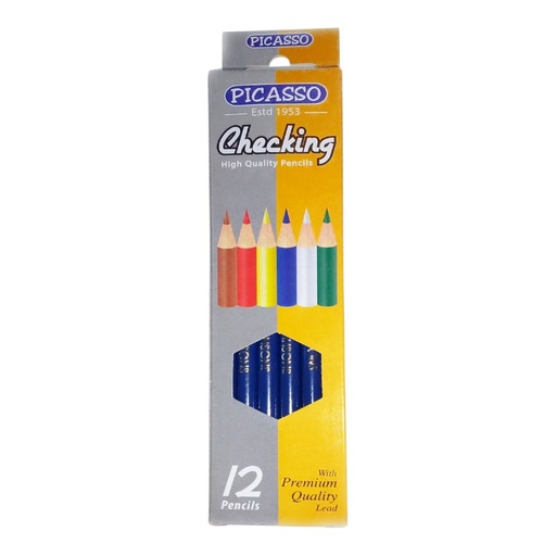 [1213742000224] Picasso Blue Checking Pencil - 1 Pcs