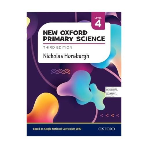 [9780190706937] New Oxford Primary Science Book 4