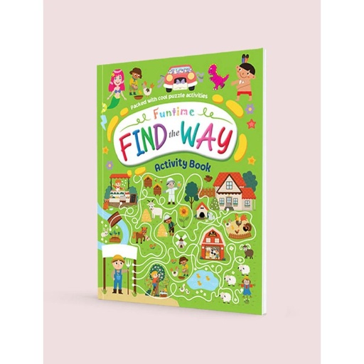 [9555480642574] Funtime Find The Way Activity Bk- Paramount Publisher
