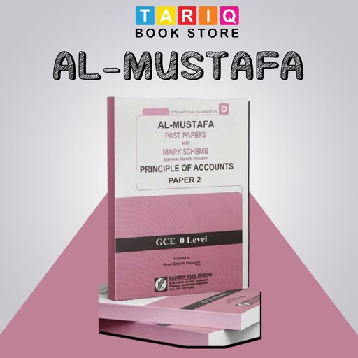 Al Mustafa GCE O Level Principle of Accounts Paper 2 (2018 - 2023