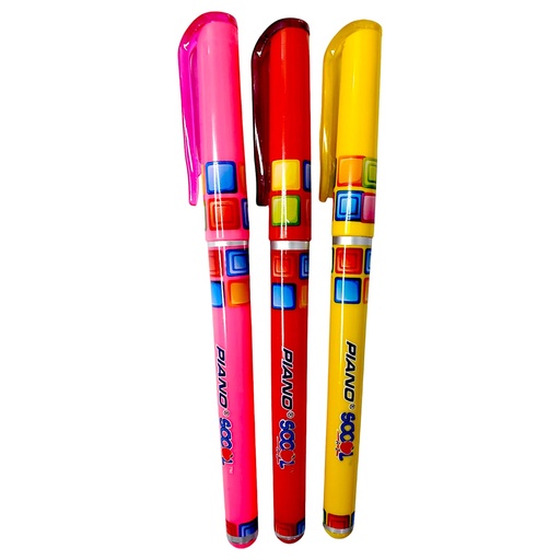 [8961100476237] Fountain Pen Clear - Piano