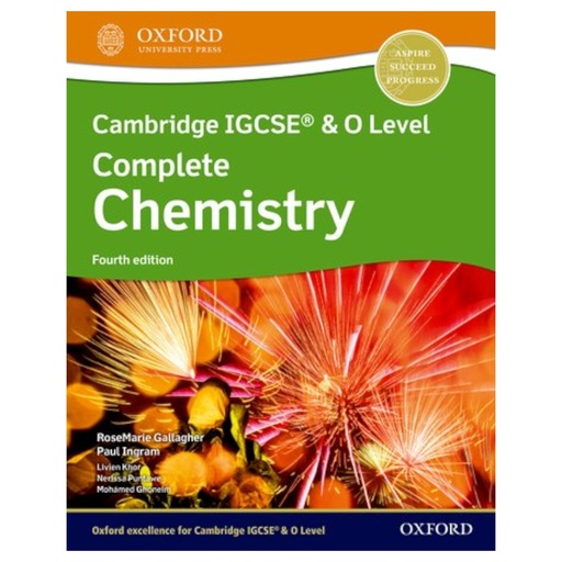 [9781382005852] Cambridge IGCSE® & O Level Complete Chemistry: Student Book Fourth Edition