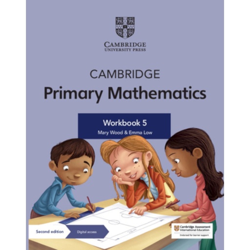 [9781108746311] Cambridge Primary Mathematics Workbook 5 With Digital Access (1 Year) 2Ed - Low Price Edition
