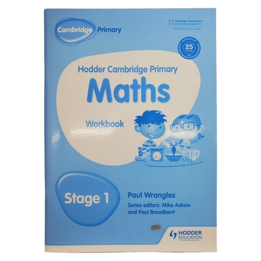 [9781471884566] Hodder Cambridge Primary Mathematics Stage 1 Workbook