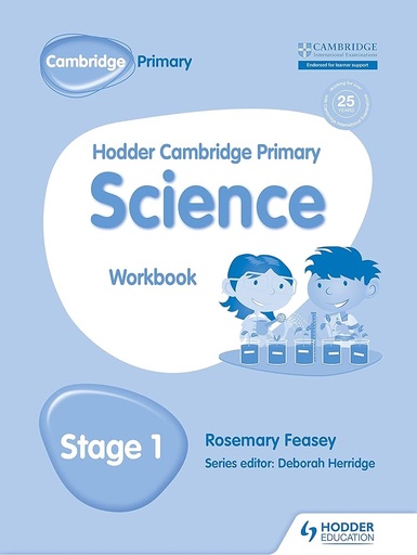 [9781471883941] Hodder Cambridge Primary Science Stage 1 Workbook