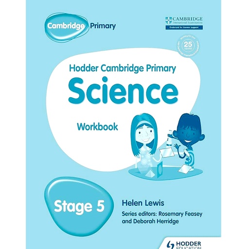 [9781471884245] Hodder Cambridge Primary Science Stage 5 Workbook