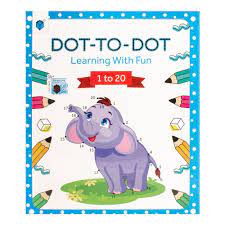 [9789692101295] Dot-To-Dot Learning With Fun - 1 To 20 Activity Book