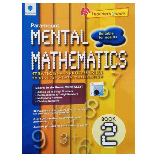 [9789696374190] Paramount Mental Mathematics Book 2