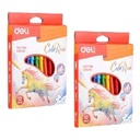 ColorMarker Set - 12 ColorRun - Washable - C10000