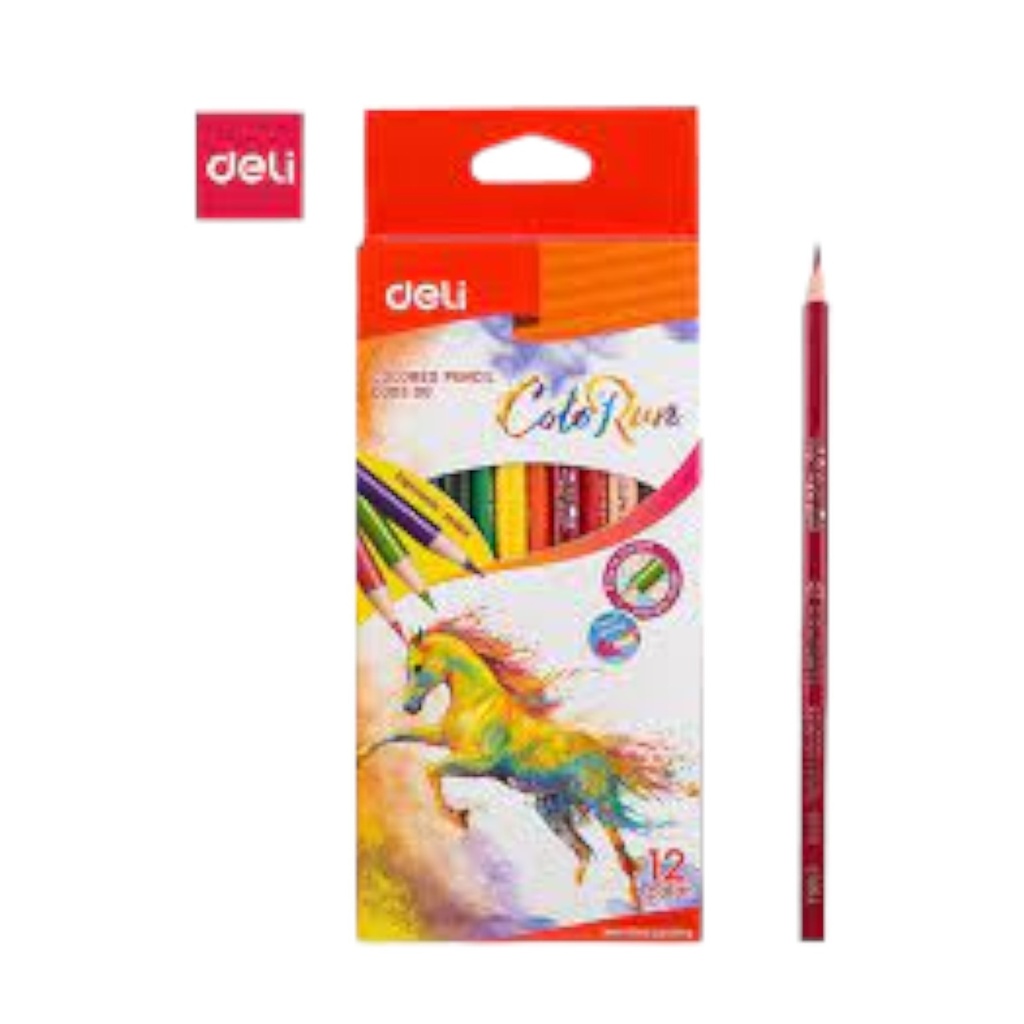 Deli - Color Pencil - 12 Color Run - C00100