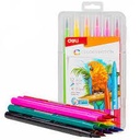 Single Side - Brush Marker - 12 Colors - C103 04