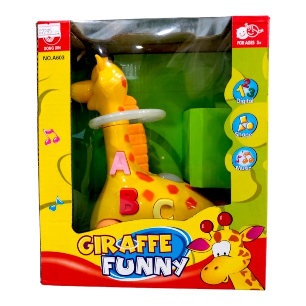 Funny Giraffe Musical Toy - No.A603 - DONG XIN