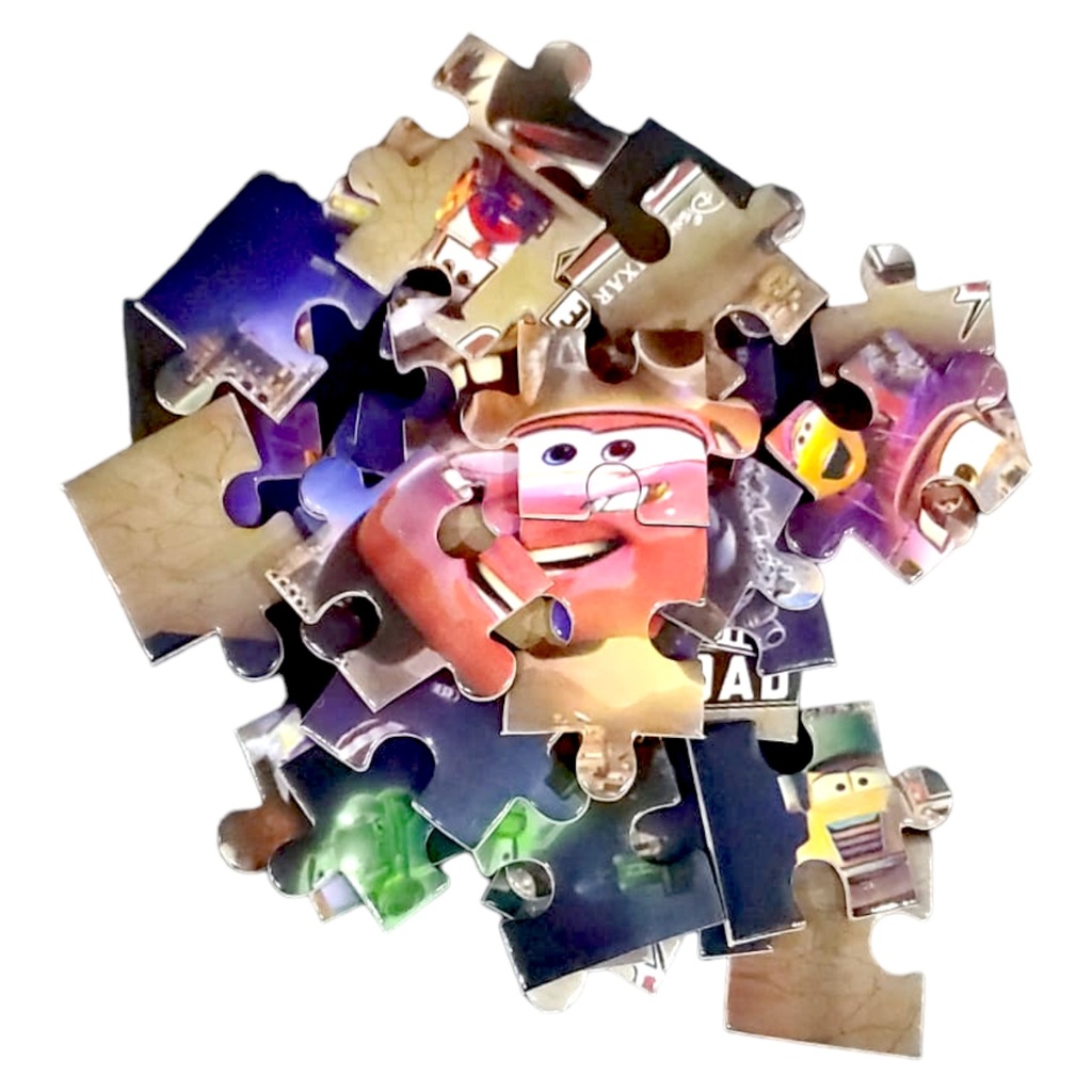 Jigsaw Puzzle Cars 2 in 1 - 30 Pcs- No.PZ-0300 - KiKu