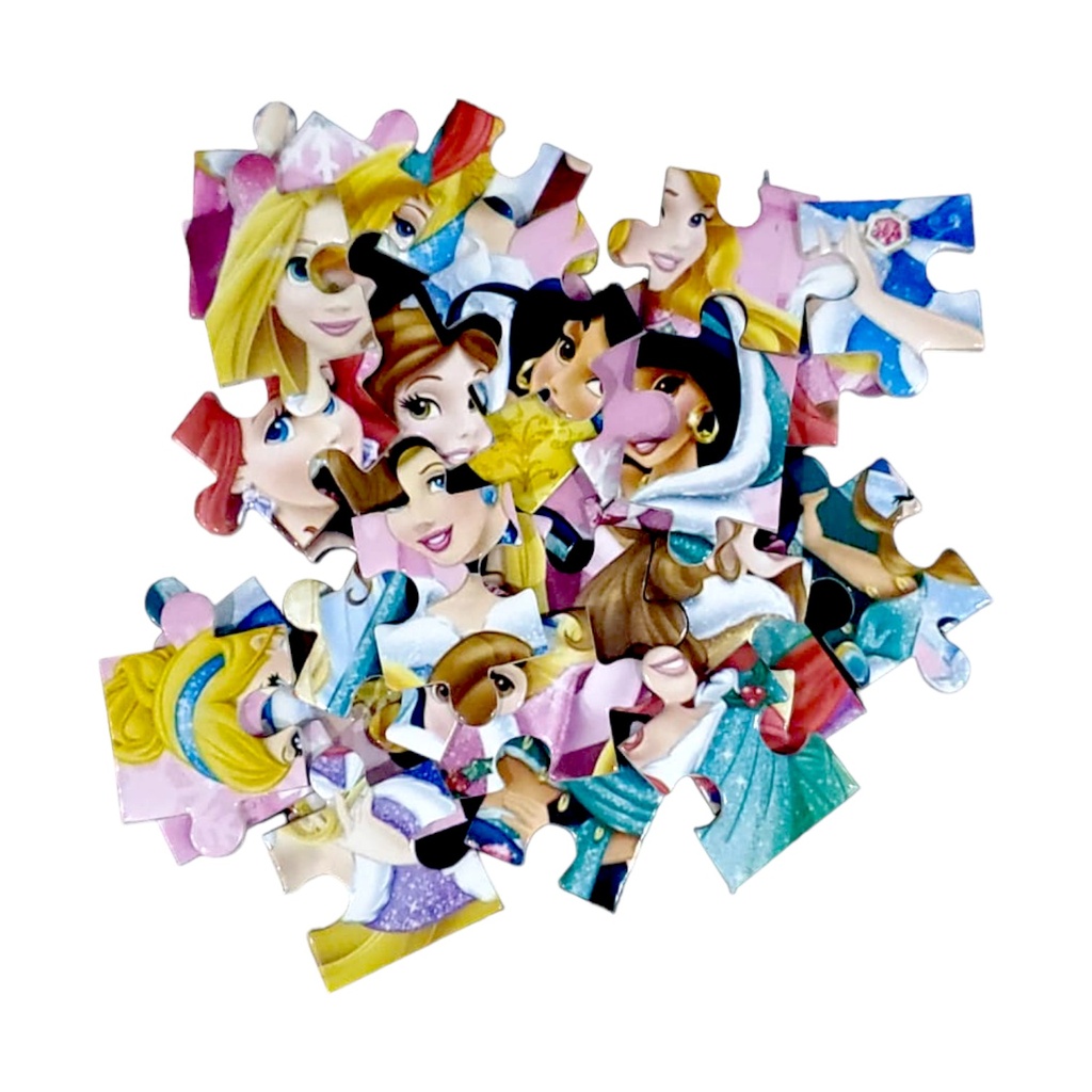 Jigsaw Puzzle Princess 2 in 1 - 30 Pcs - No.PZ-0315 - KiKu