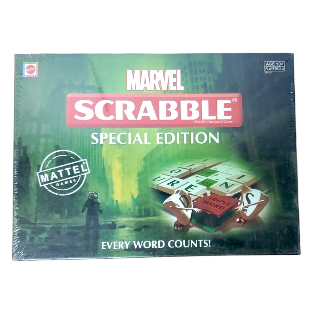 SCRABBLE SPECIAL EDITION - Mattel Game (Green)