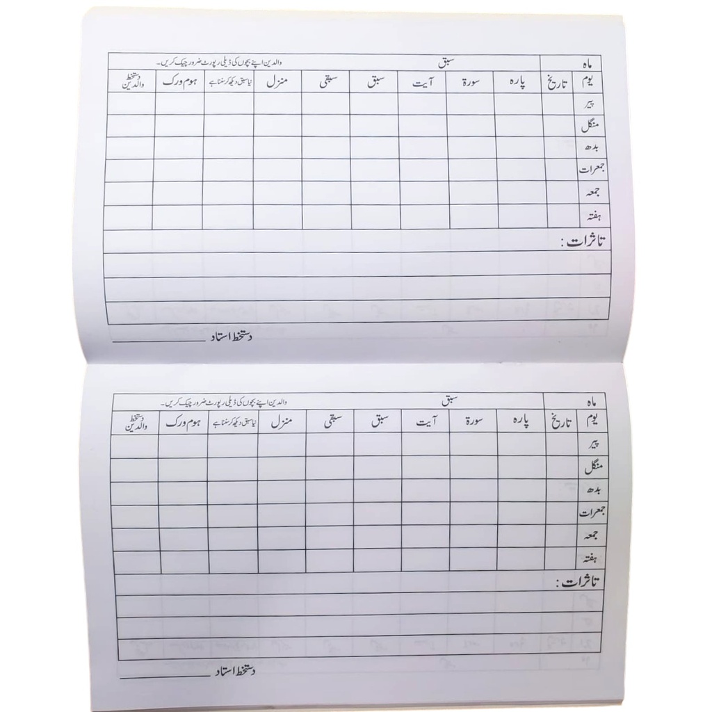 Hifz Diary - Noor-ul-Quran