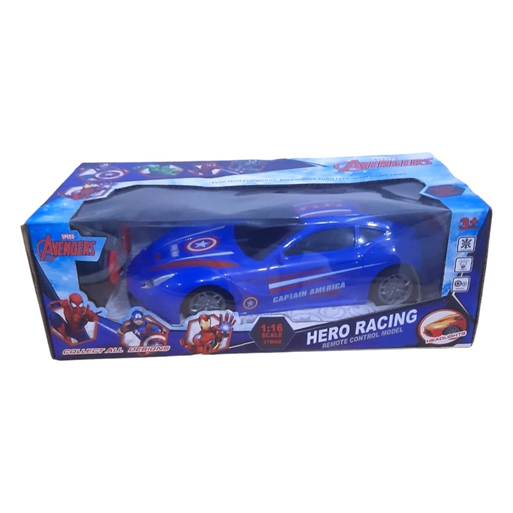 Speed Avengers Heros Racing R/C Car YQ047-2 (Blue)