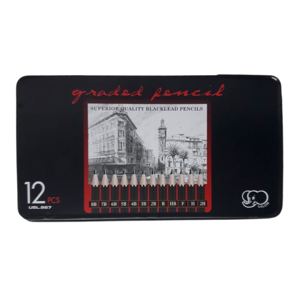 Graded Art Pencil - Pack of 12