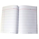 Broad 4 Line English Margin Copy - 120 Pages - The Aster School
