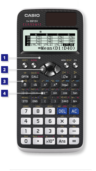 casio scientific calculator fx-991EX ( class wiz )