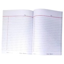 Single Line English Margin Journal of Reflection - 200 Pages - Alpha Girls School