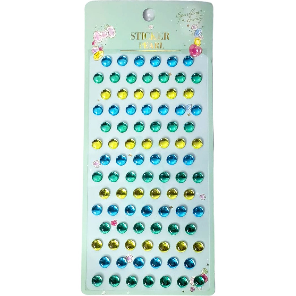 Pearl Sticker - No.ZW-C - Assorted Color