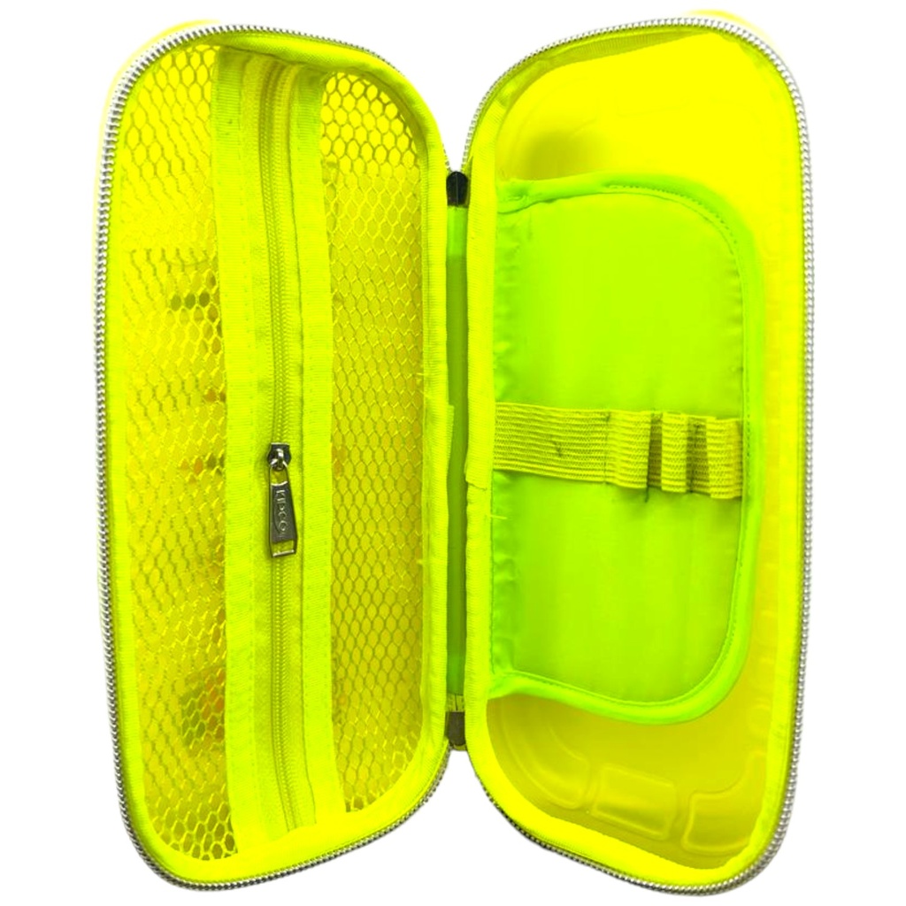Hard Cover Pencil Pouch - Ben10 - KZP106 - Yellow/Green
