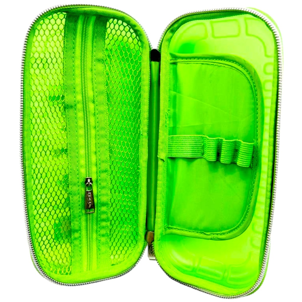 Hard Cover Pencil Pouch - Ben10 - KZP106 - Yellow/Green