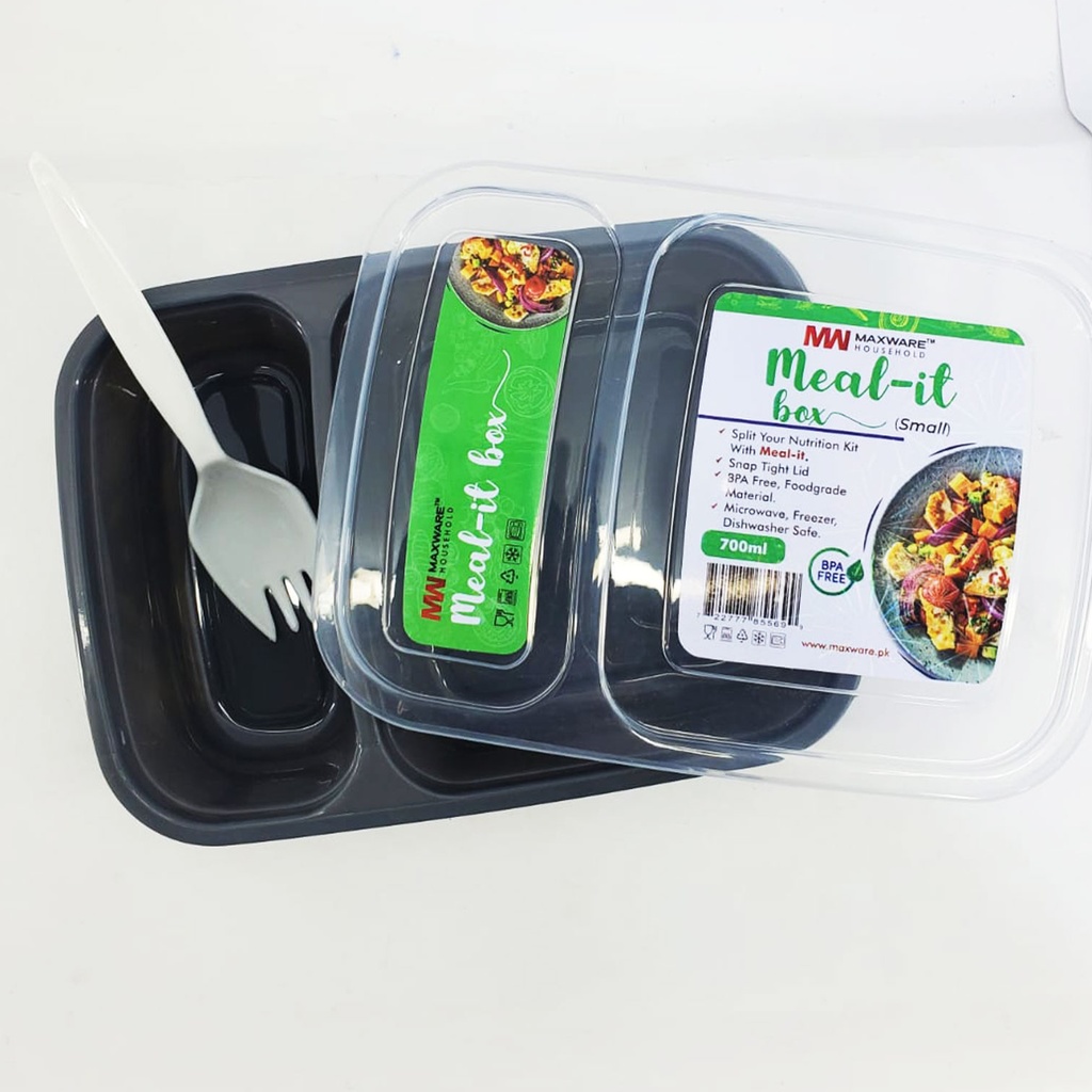 Maxware Lunch Box - Small - Gray