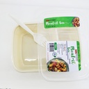 Maxware Lunch Box plastic - Small - Skin Color